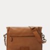 Bolsos de mensajero Ralph Lauren Heritage de piel marrón para hombre Bolsos de mensajero Ralph Lauren Heritage de piel marrón para hombre