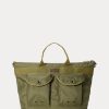 Bolsos de mensajero utilitarios de lona de nailon Ralph Lauren verdes para hombre Bolsos de mensajero utilitarios de lona de nailon Ralph Lauren verdes para hombre