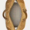 Bolsos de viaje Ralph Lauren Welington de ante de becerro para hombre en color caqui Bolsos de viaje Ralph Lauren Welington de ante de becerro para hombre en color caqui