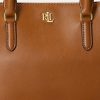 Bolsos satchel pequeños Marcy de cuero Ralph Lauren para mujer de Lauren Tan Bolsos satchel pequeños Marcy de cuero Ralph Lauren para mujer de Lauren Tan