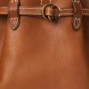 Bolsos tipo cubo Bellport grandes de cuero Ralph Lauren para mujer de Cuoio Bolsos tipo cubo Bellport grandes de cuero Ralph Lauren para mujer de Cuoio