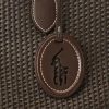 Bolsos tote Bellport grandes de paja con ribete de cuero de Ralph Lauren para mujer en color chocolate Bolsos tote Bellport grandes de paja con ribete de cuero de Ralph Lauren para mujer en color chocolate