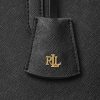 Bolsos tote grandes de piel Ralph Lauren Crosshatch Clare para mujer, color negro Bolsos tote grandes de piel Ralph Lauren Crosshatch Clare para mujer, color negro