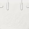 Bolsos tote grandes Devyn de lona con ojales de Ralph Lauren para mujer, color blanco/blanco Bolsos tote grandes Devyn de lona con ojales de Ralph Lauren para mujer, color blanco/blanco