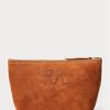 Bolsos tote Ralph Lauren de ante marrón para hombre Bolsos tote Ralph Lauren de ante marrón para hombre