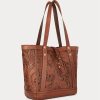 Bolsos tote Ralph Lauren de piel marrón para mujer, hechos a mano Bolsos tote Ralph Lauren de piel marrón para mujer, hechos a mano