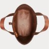 Bolsos tote Ralph Lauren de piel marrón para mujer, hechos a mano Bolsos tote Ralph Lauren de piel marrón para mujer, hechos a mano