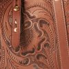 Bolsos tote Ralph Lauren de piel marrón para mujer, hechos a mano Bolsos tote Ralph Lauren de piel marrón para mujer, hechos a mano