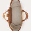 Bolsos tote Ralph Lauren Welington de ante de becerro para hombre en color caqui Bolsos tote Ralph Lauren Welington de ante de becerro para hombre en color caqui
