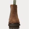 Botas Chelsea de ante marrón Ralph Lauren Bryson para hombre Botas Chelsea de ante marrón Ralph Lauren Bryson para hombre