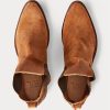 Botas Chelsea de ante Ralph Lauren Plainview para hombre, color marrón Botas Chelsea de ante Ralph Lauren Plainview para hombre, color marrón