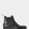 Botas Chelsea de cuero Ralph Lauren Bryson para hombre, color negro Botas Chelsea de cuero Ralph Lauren Bryson para hombre, color negro