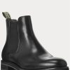 Botas Chelsea de cuero Ralph Lauren Bryson para hombre, color negro Botas Chelsea de cuero Ralph Lauren Bryson para hombre, color negro