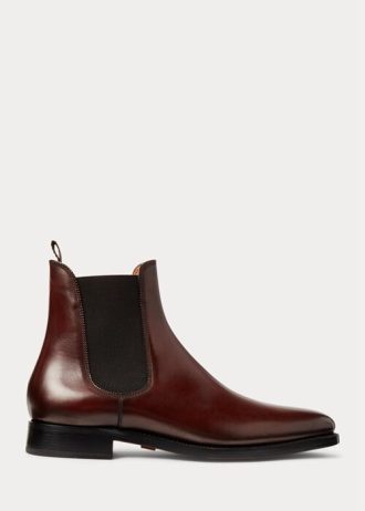 Botas Chelsea Ralph Lauren Penfield de piel de becerro en marrón oscuro para hombre