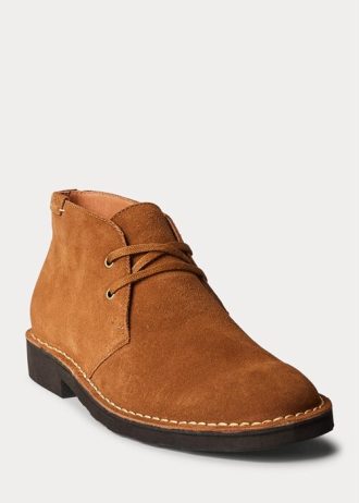 Botas chukka de ante marrón Ralph Lauren Talan para hombre