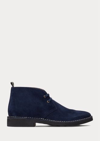 Botas chukka de ante Ralph Lauren Talan para hombre en color azul marino