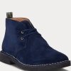 Botas chukka de ante Ralph Lauren Talan para hombre en color azul marino Botas chukka de ante Ralph Lauren Talan para hombre en color azul marino