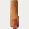 Botas de ante marrón Ralph Lauren Brindley para mujer Botas de ante marrón Ralph Lauren Brindley para mujer