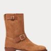 Botas de ante marrón Ralph Lauren Roughout para hombre Botas de ante marrón Ralph Lauren Roughout para hombre