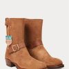 Botas de ante marrón Ralph Lauren Roughout para hombre Botas de ante marrón Ralph Lauren Roughout para hombre