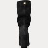 Botas de ante negras Ralph Lauren Artizan para mujer Botas de ante negras Ralph Lauren Artizan para mujer
