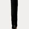 Botas de ante negras Ralph Lauren Aubri para mujer Botas de ante negras Ralph Lauren Aubri para mujer