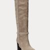 Botas de ante Ralph Lauren Aubri para mujer en color gris Botas de ante Ralph Lauren Aubri para mujer en color gris