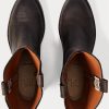 Botas de cuero Ralph Lauren negras para hombre Botas de cuero Ralph Lauren negras para hombre