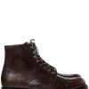 Botas de cuero Ralph Lauren para hombre de color marrón Botas de cuero Ralph Lauren para hombre de color marrón