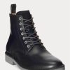 Botas de cuero Ralph Lauren Talan negras para hombre Botas de cuero Ralph Lauren Talan negras para hombre