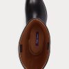 Botas de montar de piel de becerro negras Ralph Lauren Sallen para mujer Botas de montar de piel de becerro negras Ralph Lauren Sallen para mujer