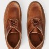 Botas mocasín estilo chukka de cuero marrón Ralph Lauren para hombre