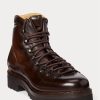 Botas Ralph Lauren Darrow de piel de becerro marrón oscuro para hombre Botas Ralph Lauren Darrow de piel de becerro marrón oscuro para hombre