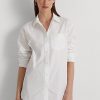 Camisas blancas de algodón Ralph Lauren para mujer Camisas blancas de algodón Ralph Lauren para mujer