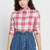 Camisas de botones a cuadros Ralph Lauren rosas para mujer Camisas de botones a cuadros Ralph Lauren rosas para mujer