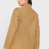 Camisas de botones con detalle de bolsillo de Ralph Lauren para mujer en color caqui
