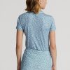 Camisas de jersey con estampado floral de Ralph Lauren para mujer en azul marino Camisas de jersey con estampado floral de Ralph Lauren para mujer en azul marino