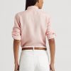 Camisas de lino Ralph Lauren rosas para mujer Camisas de lino Ralph Lauren rosas para mujer