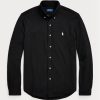 Camisas de malla de peso pluma Ralph Lauren negras para hombre Camisas de malla de peso pluma Ralph Lauren negras para hombre