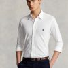 Camisas de malla ligera Ralph Lauren blancas para hombre Camisas de malla ligera Ralph Lauren blancas para hombre