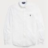 Camisas de malla ligera Ralph Lauren blancas para hombre Camisas de malla ligera Ralph Lauren blancas para hombre