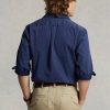 Camisas de trabajo Ralph Lauren Classic Chino de corte azul marino para hombre Camisas de trabajo Ralph Lauren Classic Chino de corte azul marino para hombre