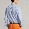 Camisas formales de alto rendimiento a rayas de corte personalizado de Ralph Lauren para hombre en azul Camisas formales de alto rendimiento a rayas de corte personalizado de Ralph Lauren para hombre en azul