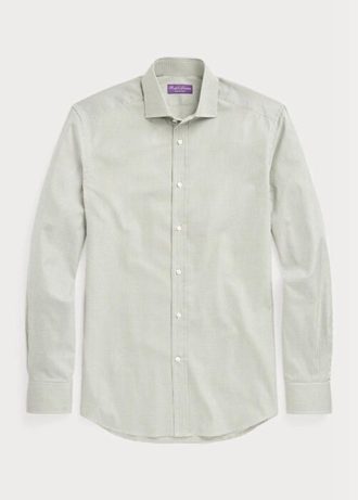 Camisas formales de cuadros vichy Ralph Lauren para hombre en color oliva