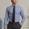 Camisas formales de sarga de cuadros vichy azules de Ralph Lauren para hombre, fáciles de cuidar Camisas formales de sarga de cuadros vichy azules de Ralph Lauren para hombre, fáciles de cuidar