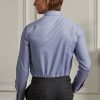 Camisas formales de sarga de cuadros vichy azules de Ralph Lauren para hombre, fáciles de cuidar Camisas formales de sarga de cuadros vichy azules de Ralph Lauren para hombre, fáciles de cuidar