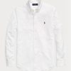 Camisas Oxford blancas de corte entallado Ralph Lauren para hombre Camisas Oxford blancas de corte entallado Ralph Lauren para hombre