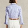 Camisas Oxford Ralph Lauren de corte clásico en azul para mujer Camisas Oxford Ralph Lauren de corte clásico en azul para mujer