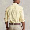 Camisas Oxford Ralph Lauren de corte entallado amarillas para hombre Camisas Oxford Ralph Lauren de corte entallado amarillas para hombre