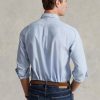 Camisas Oxford Ralph Lauren de corte entallado para hombre en azul Camisas Oxford Ralph Lauren de corte entallado para hombre en azul